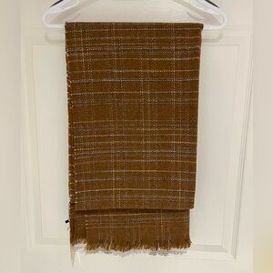Buy 1 get 1 free, toffee Plaid Scarf/shawl soft and elegant brand new scarf